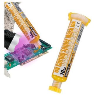 MASCARA UV PARA PCB PINTURA ANTISOLDANTE DE PRECISION AMARILLO  UVH900LY