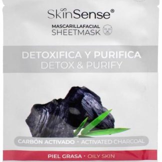 MASCARILLA FACIAL CARBON ACTIVADO 25 G SKIN SENSE