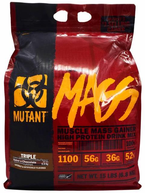 MASS MUSCLE TRIPLE CHOCOLATE 6.8 KG MUTANT