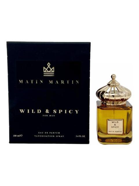 MATIN MARTIN WILD & SPICY EAU DE PARFUM 100 ML PARA HOMBRE