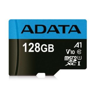 MEMORIA FLASH ADATA AUSDX128GUICL10A1-RA1 128GB MICROSDXC UHS-I CLASE 10 CON ADAPTADOR