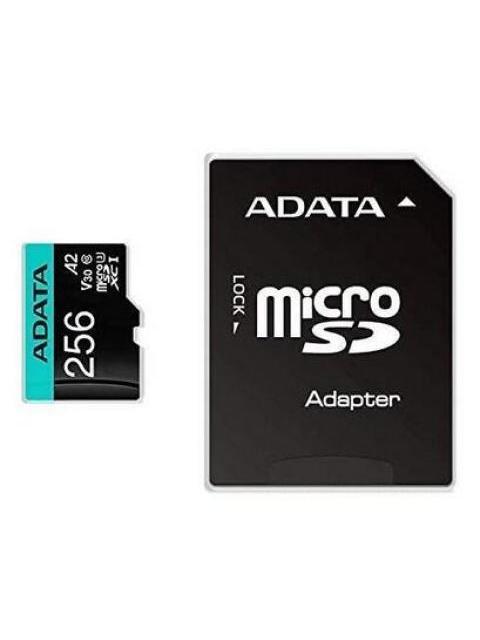 MEMORIA FLASH ADATA PREMIER PRO 256GB MICROSDXC UHS-I CLASE 10 CON ADAPTADOR