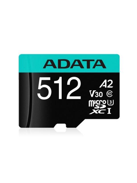 MEMORIA FLASH ADATA PREMIER PRO 512GB MICROSDXC UHS-I CLASE 10 CON ADAPTADOR - Imagen 2