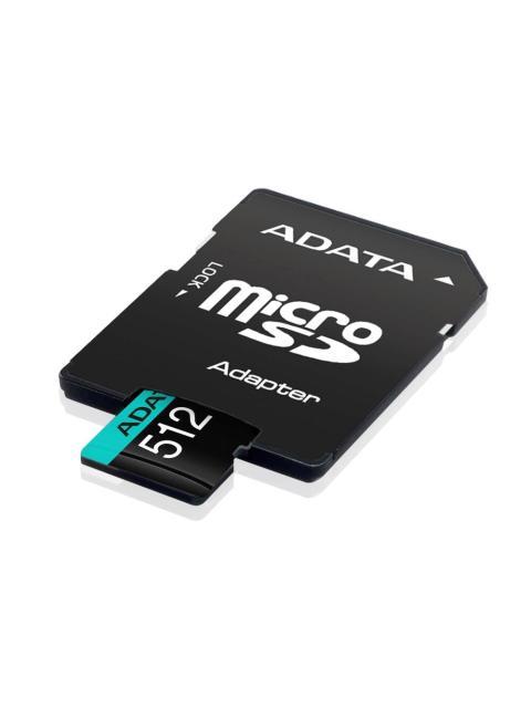 MEMORIA FLASH ADATA PREMIER PRO 512GB MICROSDXC UHS-I CLASE 10 CON ADAPTADOR - Imagen 3