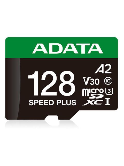 MEMORIA FLASH ADATA SPEED PLUS 128GB MICROSDXC UHS-III CLASE 10 CON ADAPTADOR