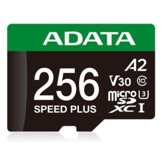 MEMORIA FLASH ADATA UD256GUI3V30A2SP-RA1 256GB MICROSDXC UHS-I CLASE 10 CON ADAPTADOR