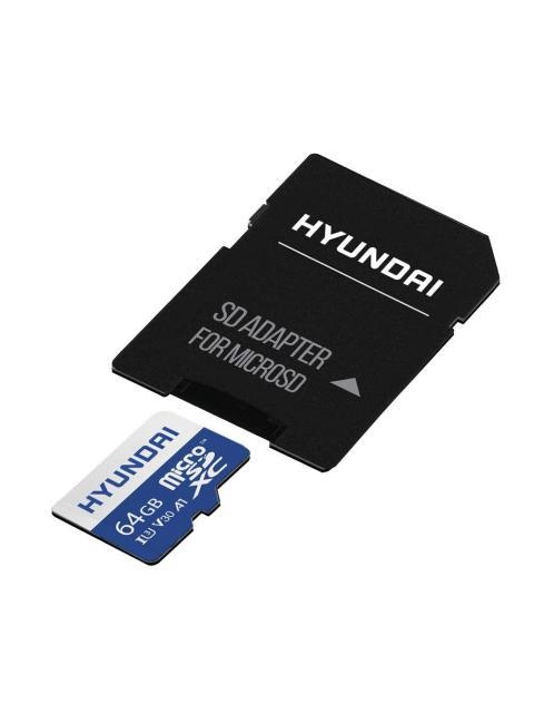 MEMORIA FLASH HYUNDAI U3 64GB MICROSDXC UHS-I CLASE 10 CON ADAPTADOR - Imagen 3