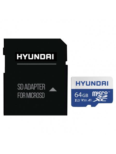MEMORIA FLASH HYUNDAI U3 64GB MICROSDXC UHS-I CLASE 10 CON ADAPTADOR - Imagen 4