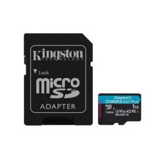 MEMORIA FLASH KINGSTON CANVAS GO! PLUS 1TB MICROSD UHS-I CLASE 10 CON ADAPTADOR