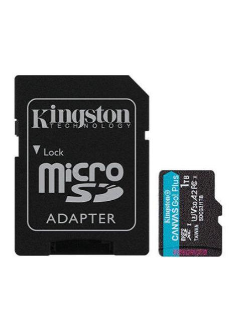 MEMORIA FLASH KINGSTON CANVAS GO! PLUS 1TB MICROSD UHS-I CLASE 10 CON ADAPTADOR