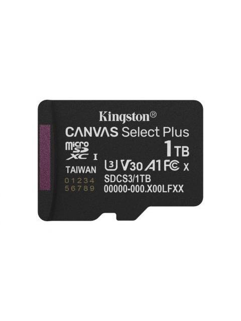 MEMORIA FLASH KINGSTON CANVAS GO! PLUS 1TB MICROSD UHS-I CLASE 10 CON ADAPTADOR - Imagen 4