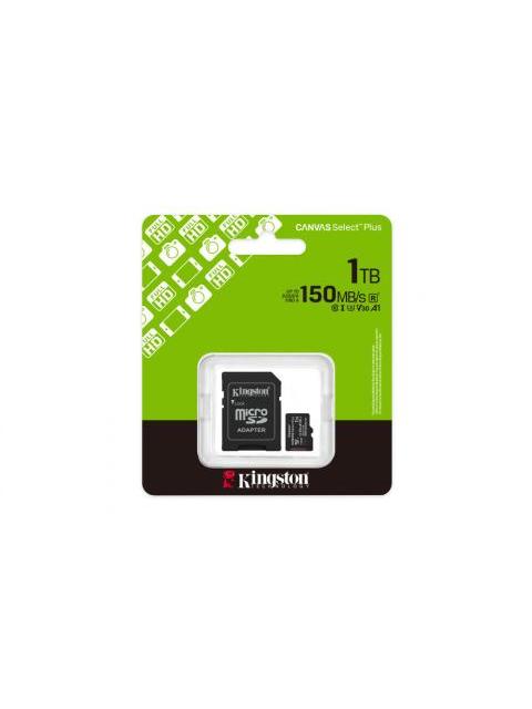 MEMORIA FLASH KINGSTON CANVAS GO! PLUS 1TB MICROSD UHS-I CLASE 10 CON ADAPTADOR - Imagen 6