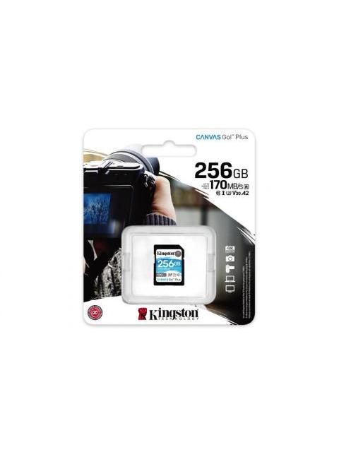 MEMORIA FLASH KINGSTON CANVAS GO! PLUS 256GB SDXC UHS-I CLASE 10 - Imagen 3