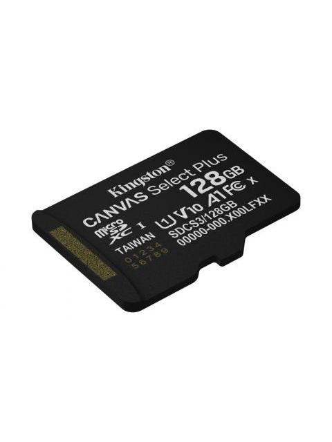 MEMORIA FLASH KINGSTON CANVAS SELECT PLUS 128GB MICROSD UHS-I CLASE 10 CON ADAPTADOR - Imagen 7