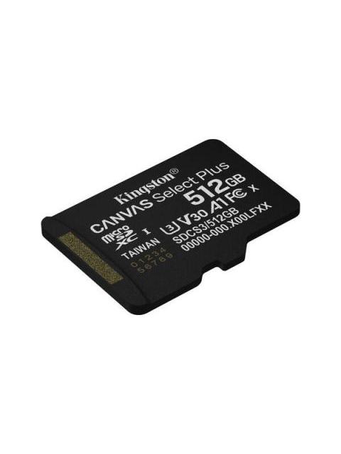 MEMORIA FLASH KINGSTON CANVAS SELECT PLUS GEN 3 512GB MICROSDXC UHS-I CLASE 10 CON ADAPTADOR - Imagen 4