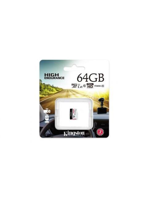 MEMORIA FLASH KINGSTON ENDURANCE 64GB MICROSD UHS-I CLASE 10 - Imagen 3