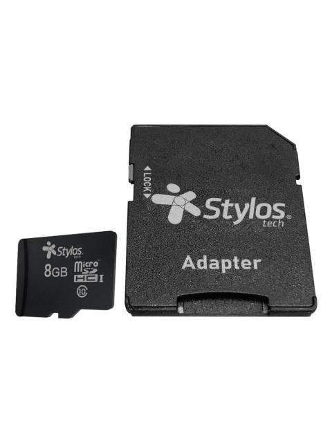 MEMORIA FLASH STYLOS 8GB MICROSD CLASE 4 CON ADAPTADOR - Imagen 4