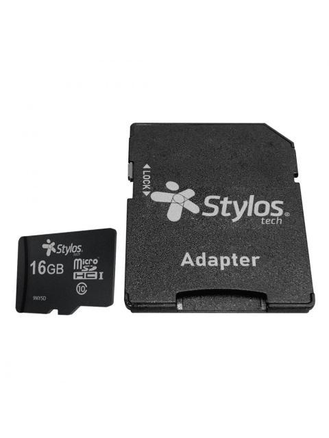 MEMORIA FLASH STYLOS STMS161B 16GB MICROSDHC CLASE 10 - Imagen 3