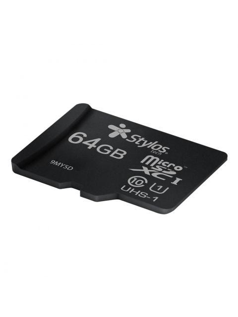 MEMORIA FLASH STYLOS STMSDS3B 64GB MICROSDHC UHS-I CLASE 10 - Imagen 3