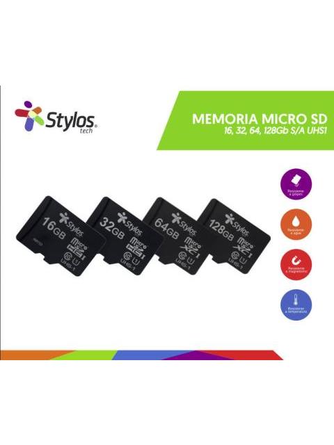 MEMORIA FLASH STYLOS STMSDS3B 64GB MICROSDHC UHS-I CLASE 10 - Imagen 5