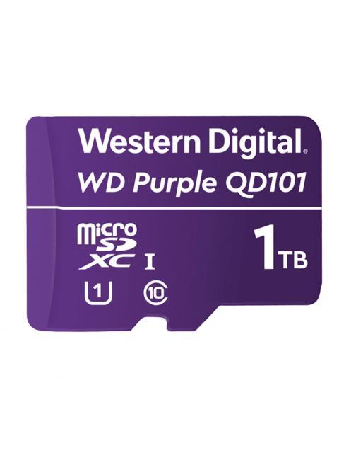 MEMORIA FLASH WESTERN DIGITAL WD PURPLE SC QD101 1TB MICROSDXC CLASE 10
