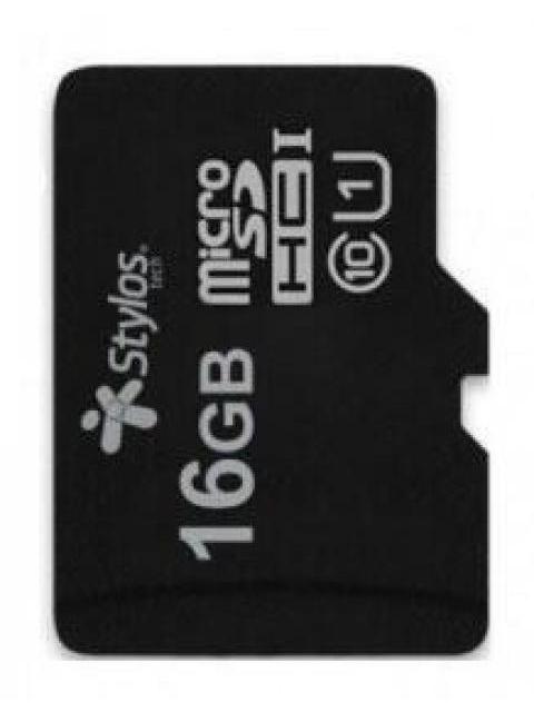 MEMORIA MICRO SD 16GB S-A STYLOS. STMSDS2B