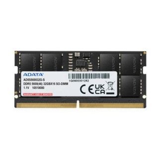 MEMORIA RAM ADATA AD5S560016G-S DDR5 5600MHZ 16GB CL46 SO-DIMM