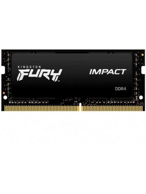MEMORIA RAM KINGSTON FURY IMPACT DDR4 3200MHZ 16GB NON-ECC CL20 SO-DIMM XMP - Imagen 3
