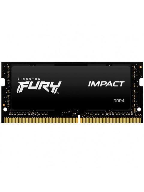 MEMORIA RAM KINGSTON FURY IMPACT DDR4 3200MHZ 16GB NON-ECC CL20 SO-DIMM XMP