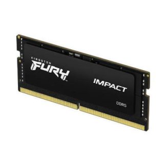 MEMORIA RAM PARA LAPTOP KINGSTON FURY IMPACT BLACK DDR5 4800MHZ 16GB NON-ECC CL38 262-PIN SO-DIMM XMP