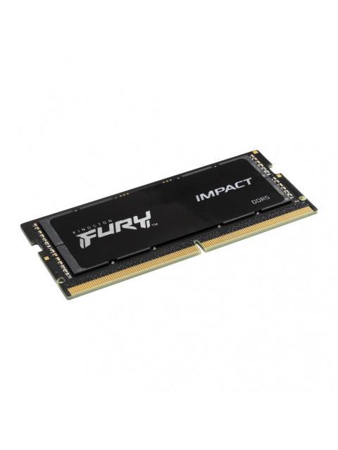 MEMORIA RAM PARA LAPTOP KINGSTON FURY IMPACT BLACK DDR5 4800MHZ 16GB NON-ECC CL38 262-PIN SO-DIMM XMP - Imagen 3