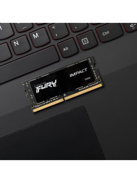 MEMORIA RAM PARA LAPTOP KINGSTON FURY IMPACT DDR4 3200MHZ 32GB NON-ECC CL20 260-PIN SO-DIMM XMP - Imagen 6