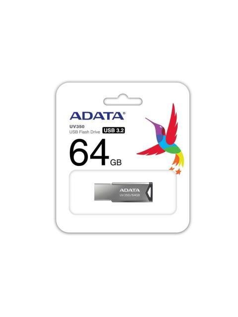 MEMORIA USB ADATA AUV35064GRBK METALICO NEGRO. 64 GB USB 3.2 GEN1 - Imagen 4