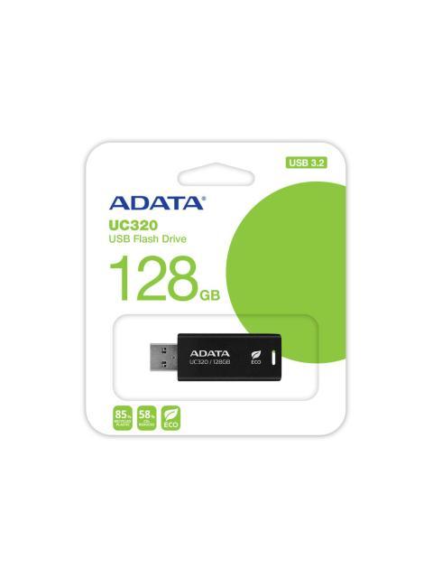 MEMORIA USB ADATA UC320 128GB USB-A 3.0 ESCRITURA 100MB-S NEGRO - Imagen 3