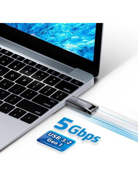 MEMORIA USB ADATA UR340 256GB USB 3.2 LECTURA 100 MB-S NEGRO - Imagen 6