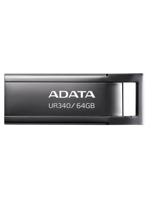MEMORIA USB ADATA UR340 64GB USB 3.2 LECTURA 100 MB-S NEGRO