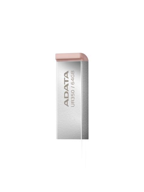 MEMORIA USB ADATA UR350 64GB USB-A 3.0 LECTURA 100MB-S CAFE - Imagen 3
