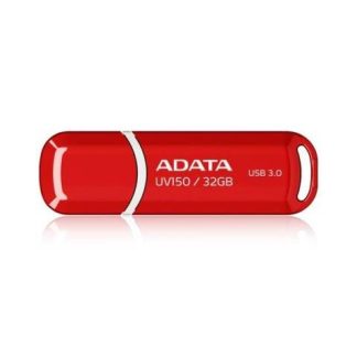 MEMORIA USB ADATA UV150 32GB USB-A 3.0 LECTURA 90MB-S ESCRITURA 25MB-S ROJO