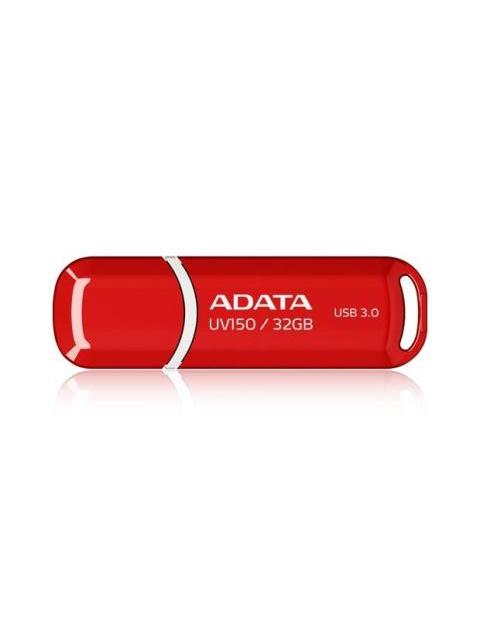 MEMORIA USB ADATA UV150 32GB USB-A 3.0 LECTURA 90MB-S ESCRITURA 25MB-S ROJO