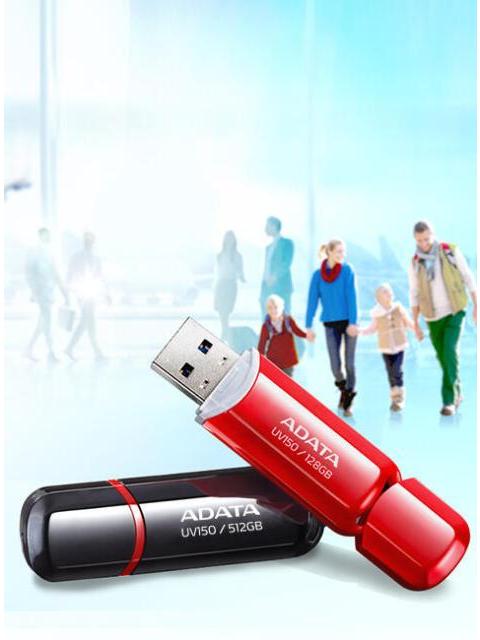 MEMORIA USB ADATA UV150 64GB USB-A 3.0 LECTURA 100MB-S ESCRITURA 50MB-S NEGRO - Imagen 5