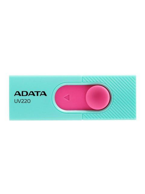 MEMORIA USB ADATA UV220 32GB USB 2.0 ROSA-TURQUESA