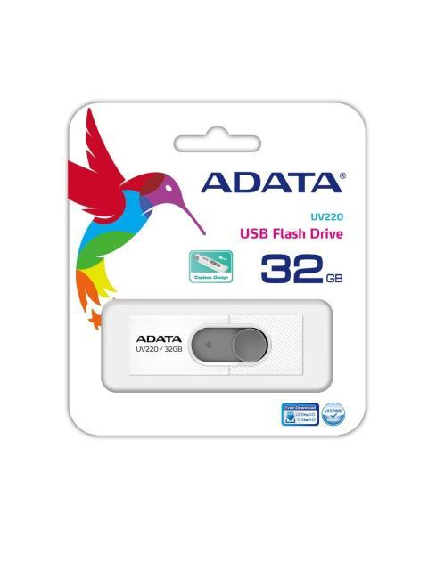 MEMORIA USB ADATA UV220 COLOR BLANCO 32 GB USB 2.0 - Imagen 3