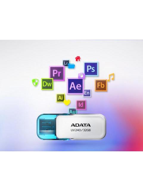MEMORIA USB ADATA UV240 64GB USB 2.0 BLANCO - Imagen 7