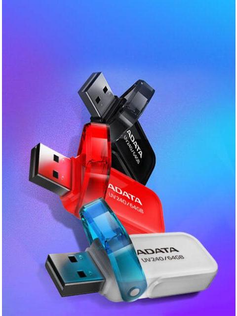 MEMORIA USB ADATA UV240 64GB USB 2.0 BLANCO - Imagen 9