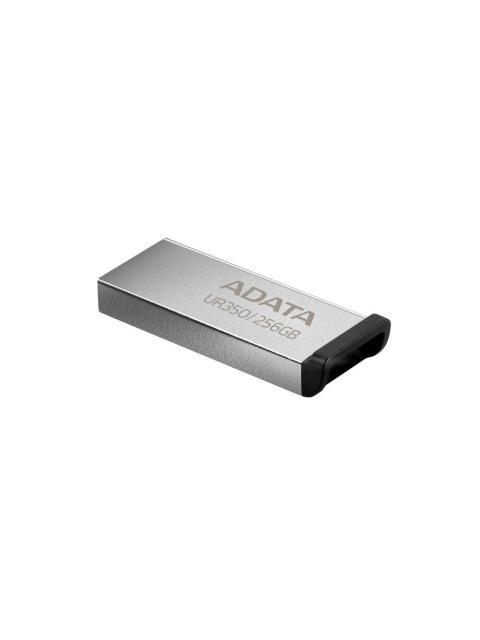 MEMORIA USB DE 256GB UR350 3.2 GEN 1 (RETROCOMPATIBLE 3.0 Y 2.0) DISENO ELEGANTE SIN TAPA. COLOR METALICO NEGRO. UR350256GRSR-BK - Imagen 2