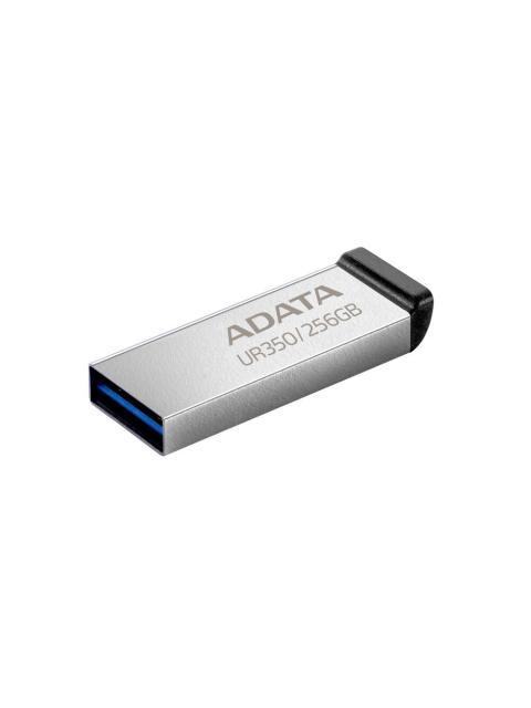 MEMORIA USB DE 256GB UR350 3.2 GEN 1 (RETROCOMPATIBLE 3.0 Y 2.0) DISENO ELEGANTE SIN TAPA. COLOR METALICO NEGRO. UR350256GRSR-BK - Imagen 3