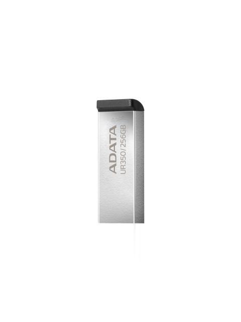 MEMORIA USB DE 256GB UR350 3.2 GEN 1 (RETROCOMPATIBLE 3.0 Y 2.0) DISENO ELEGANTE SIN TAPA. COLOR METALICO NEGRO. UR350256GRSR-BK - Imagen 4