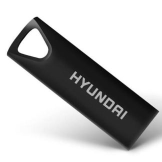 MEMORIA USB HYUNDAI BRAVO DELUXE 16GB USB-A 2.0 LECTURA 10MB-S ESCRITURA 3MB-S NEGRO