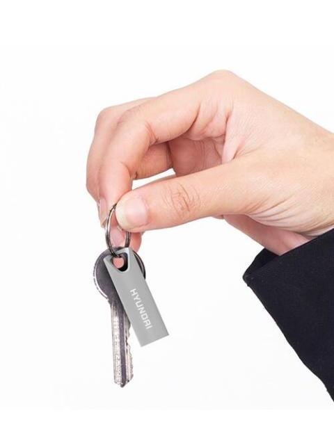 MEMORIA USB HYUNDAI BRAVO DELUXE 16GB USB-A 2.0 LECTURA 10MB-S ESCRITURA 3MB-S PLATA - Imagen 4