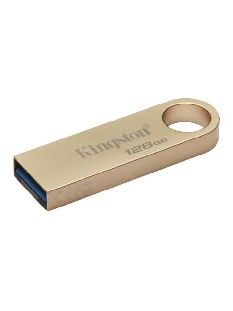 MEMORIA USB KINGSTON DATATRAVELER SE9 G3 128GB 3.2 GEN 1 METALICA ORO - Imagen 3